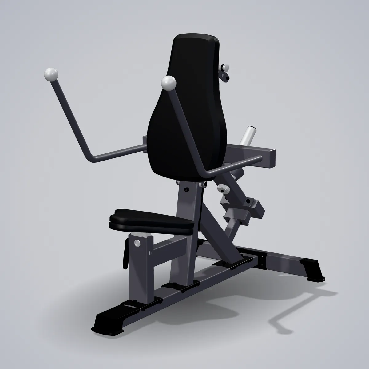 Glute Bridge Bench A606 — 3D visualization
