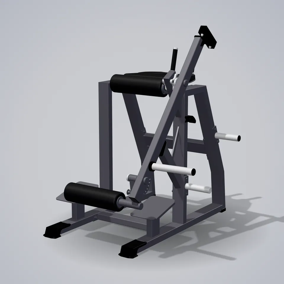 Precision Chest Press A615 — wizualizacja 3D