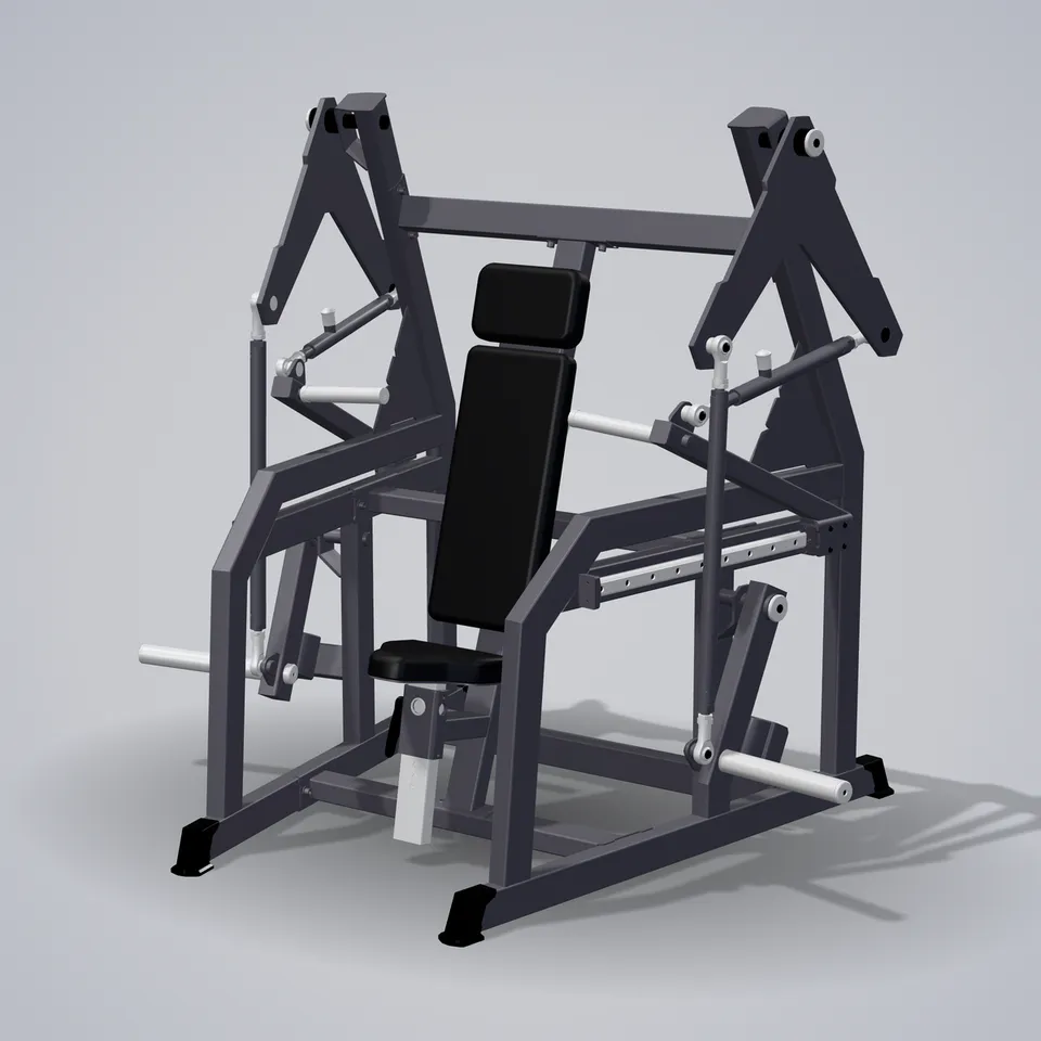 Adjustable Vertical Leg Press A616 — wizualizacja 3D
