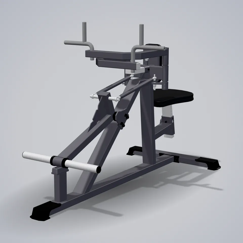 Glute Kickback Adjustable A619 — wizualizacja 3D