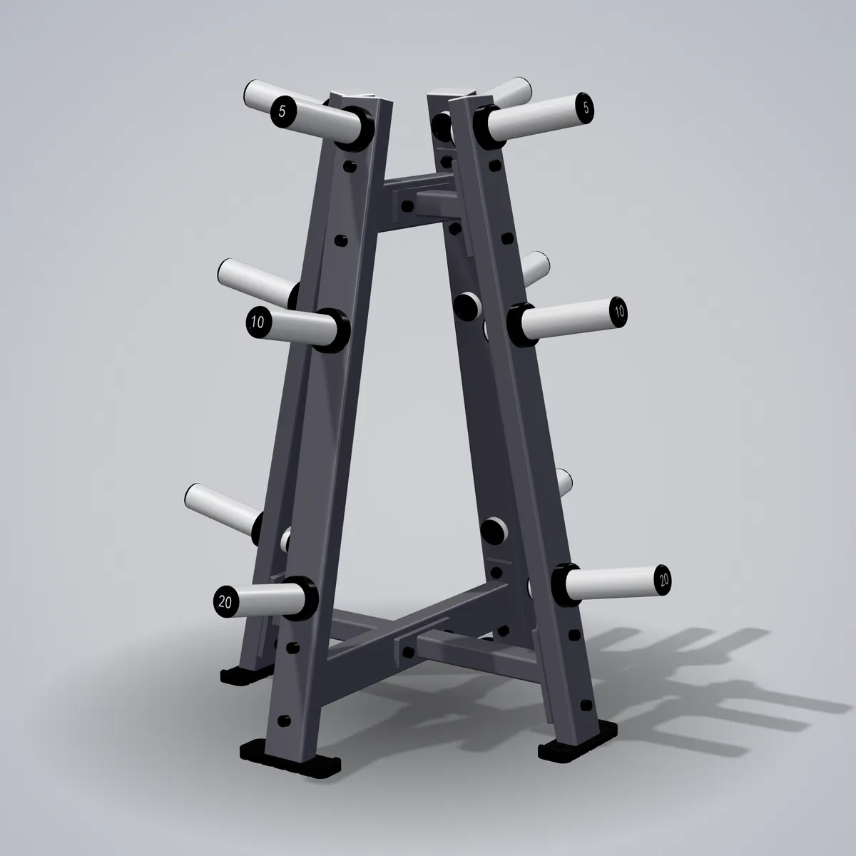 45° Hip Extension A627 — 3D visualization