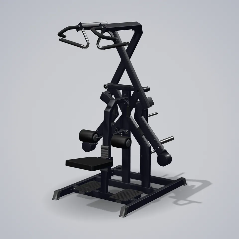 Circular Lat Pulldown D610 — wizualizacja 3D