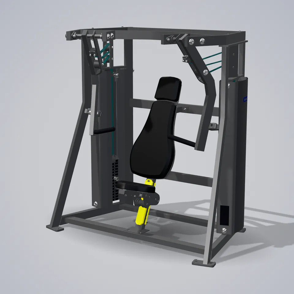 Decline Press PM2042 — wizualizacja 3D