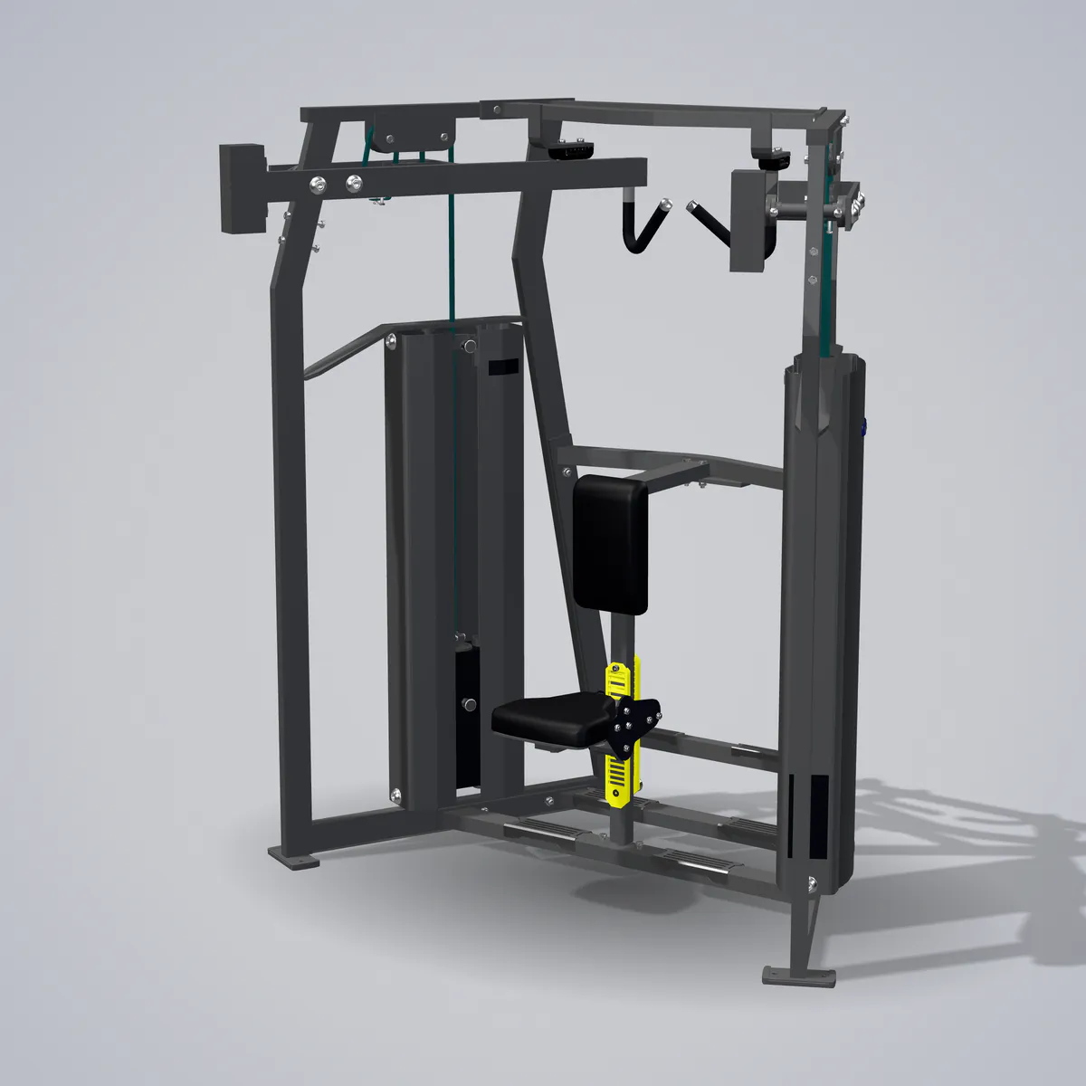 High Row PM2045 — wizualizacja 3D
