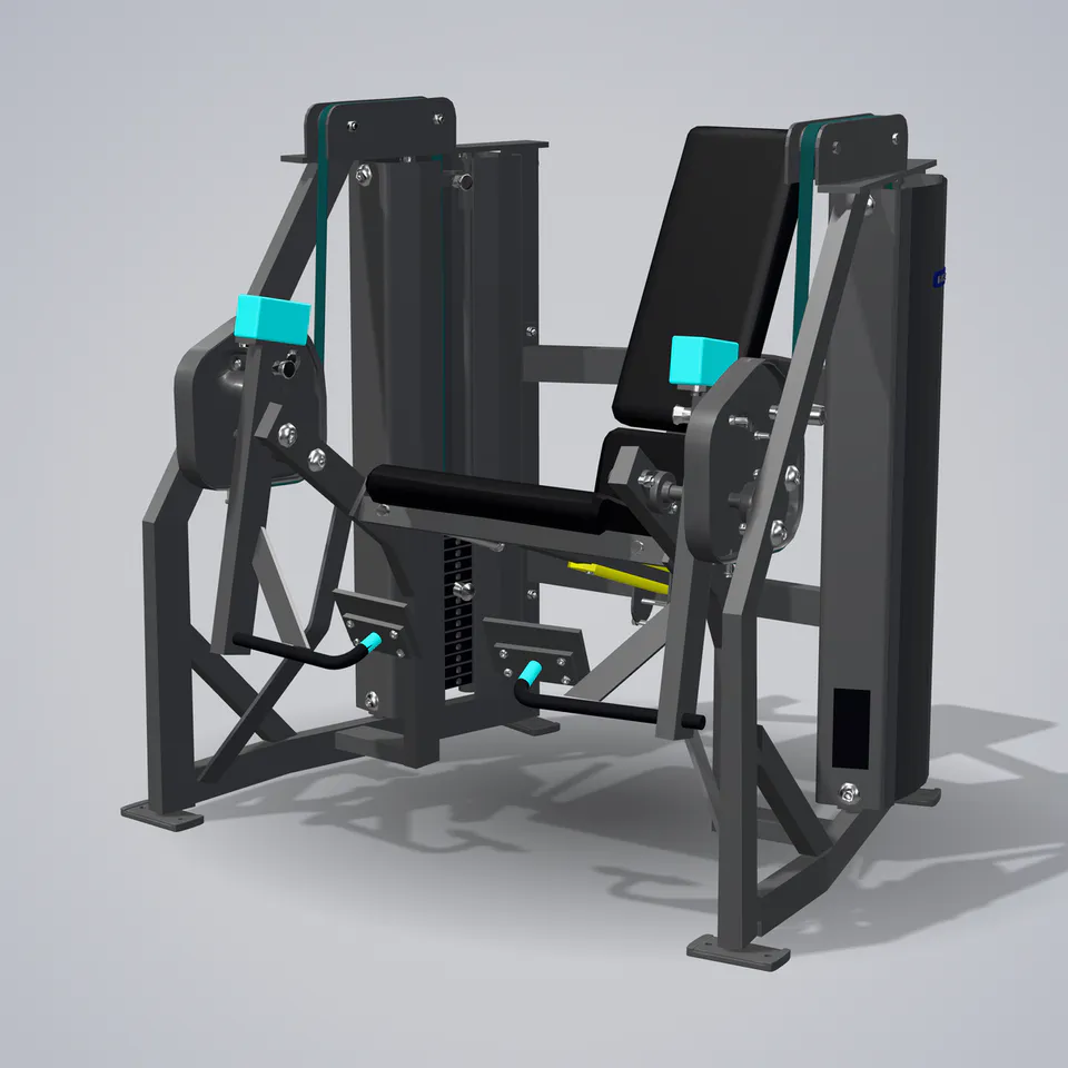 Leg Extension PM2048 — wizualizacja 3D