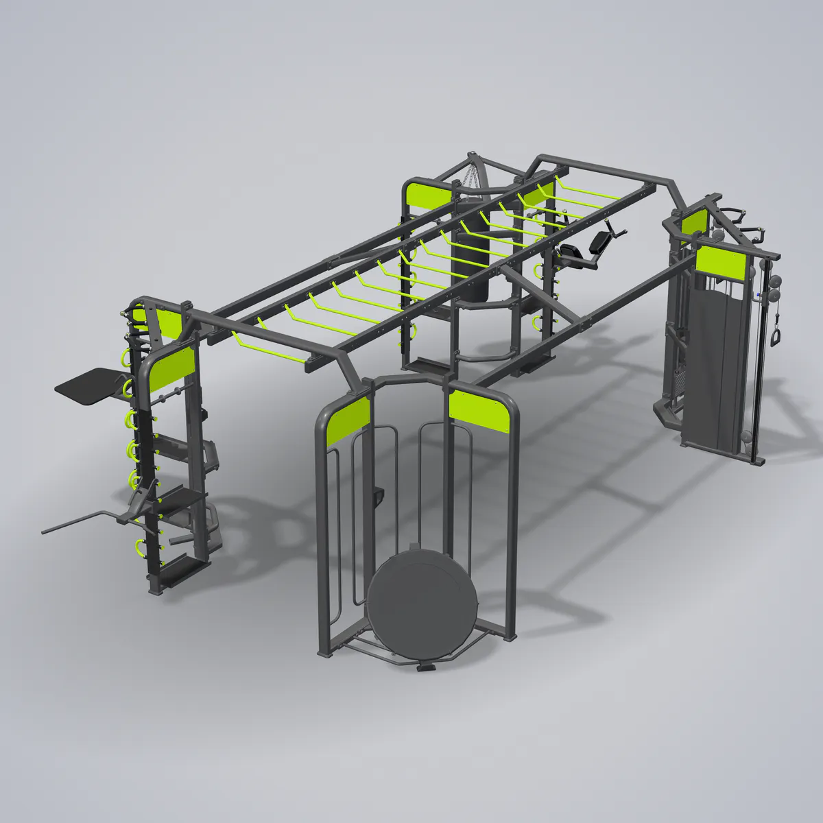 Group Training E360A — wizualizacja 3D
