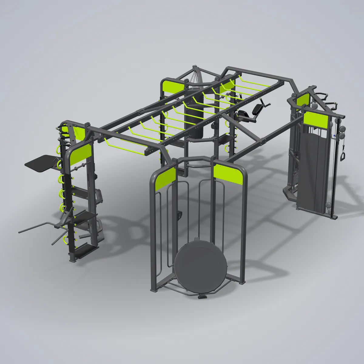 Group Training E360B — wizualizacja 3D