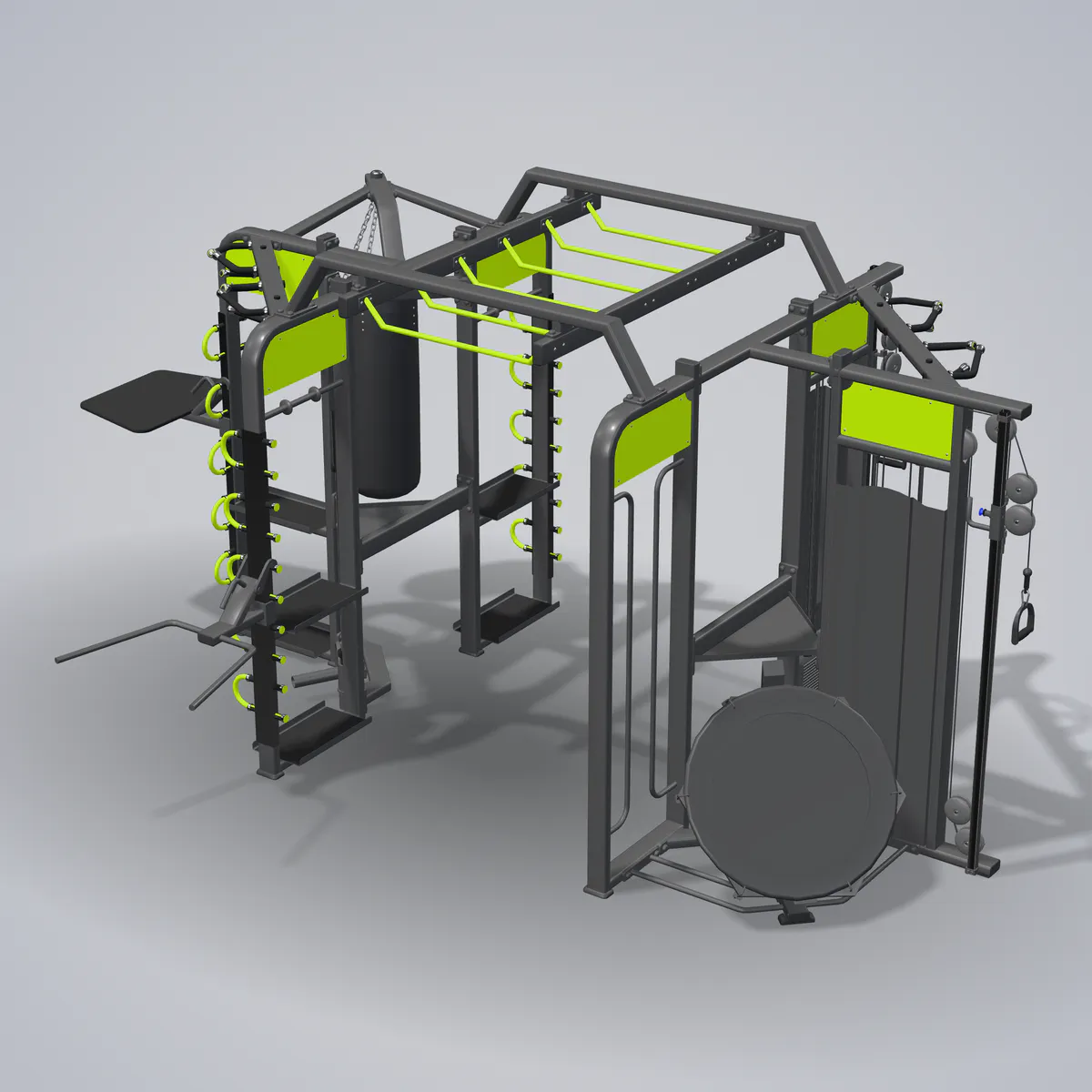 Group Training E360G — wizualizacja 3D