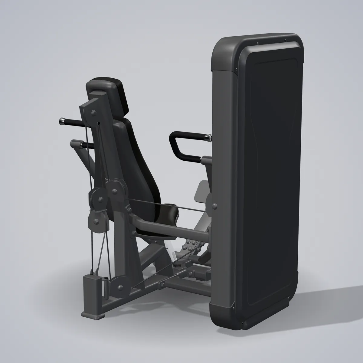 Vertical Press A3008 — 3D visualization