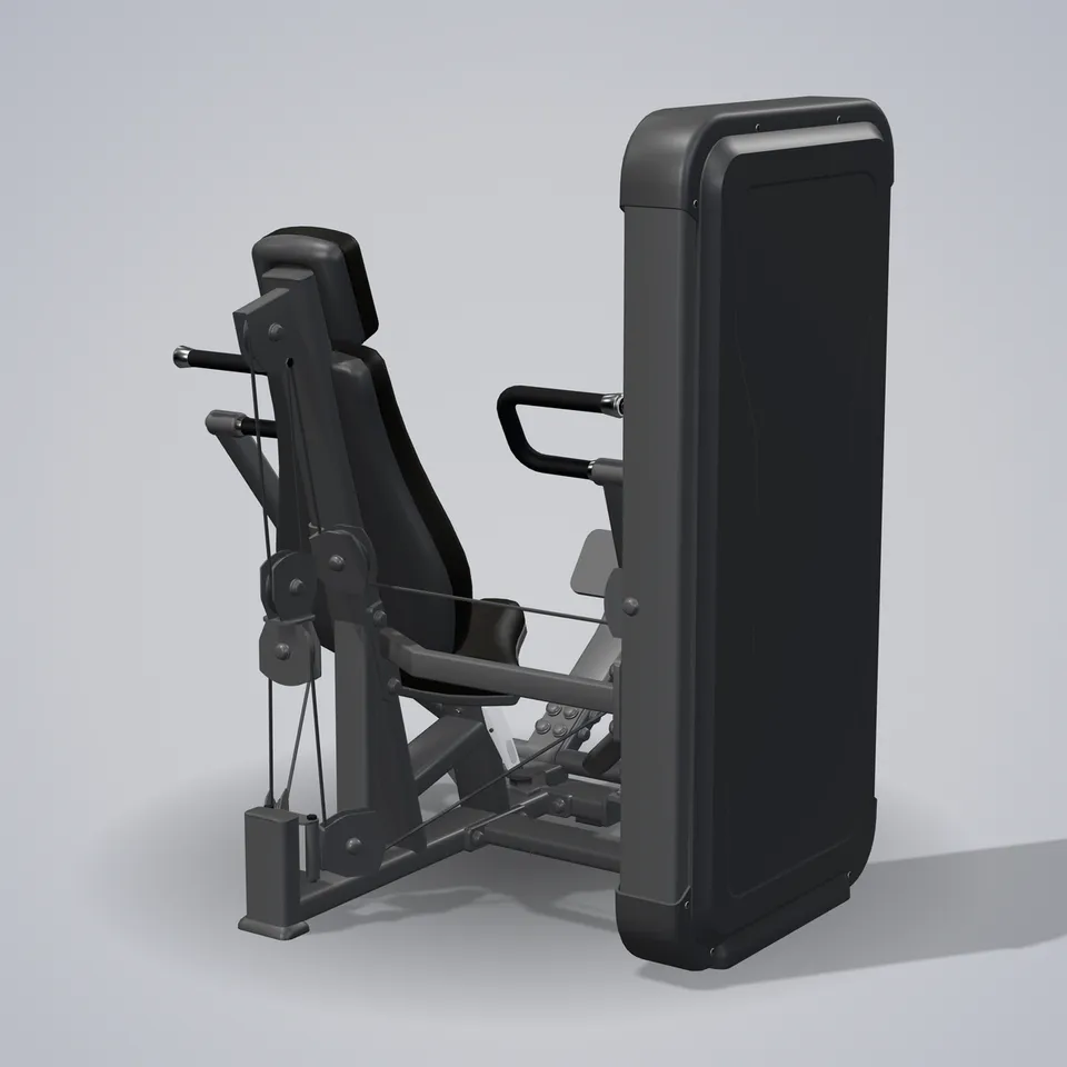 Vertical Press A3008 — wizualizacja 3D