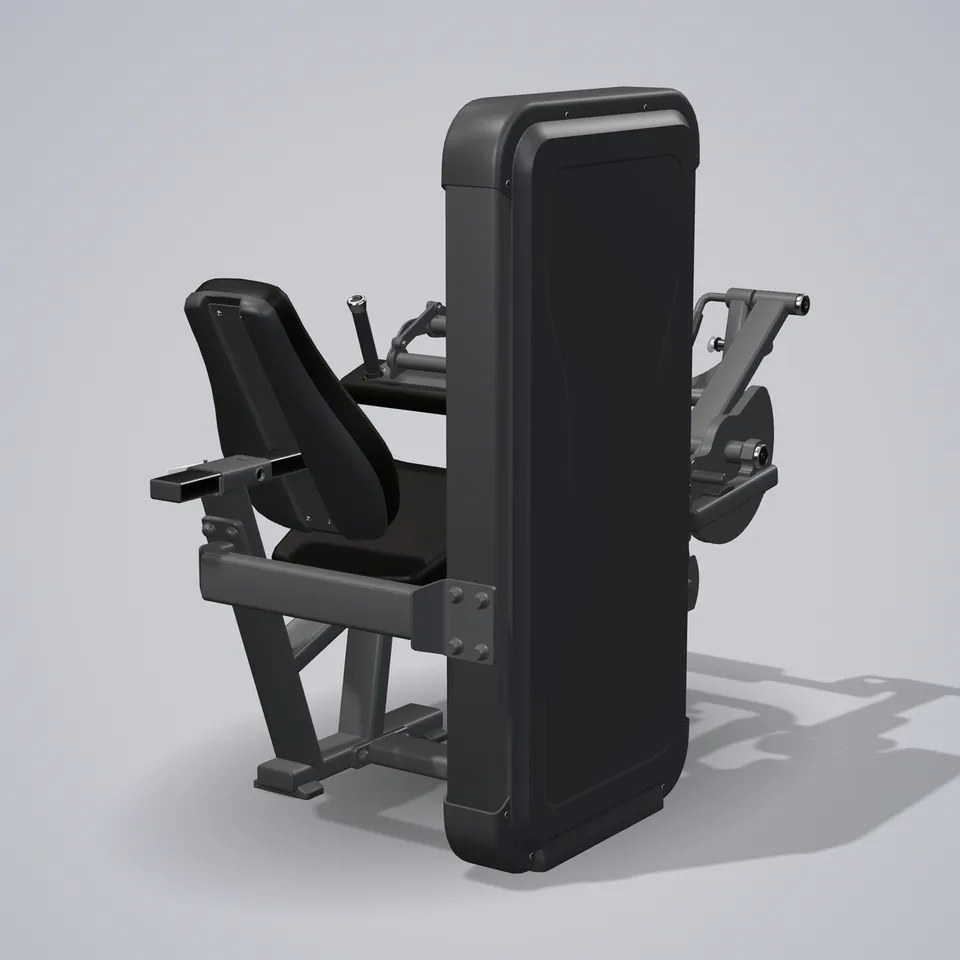 Seated Leg Curl A3023 — wizualizacja 3D