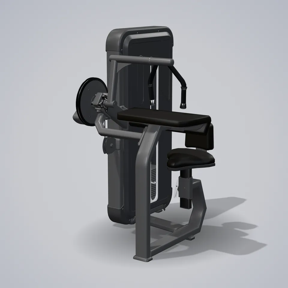 Seated Triceps-Flat A3027 — wizualizacja 3D