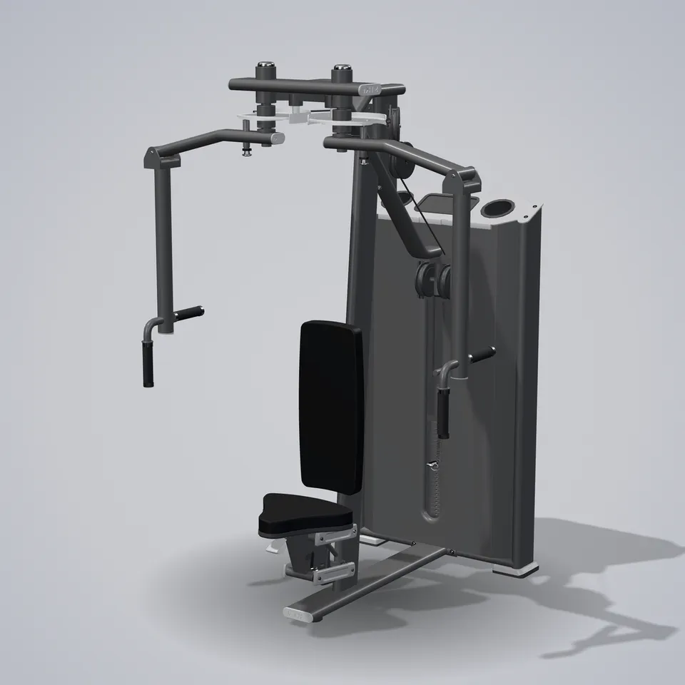 Rear Delt / Pec Fly E7007A — wizualizacja 3D