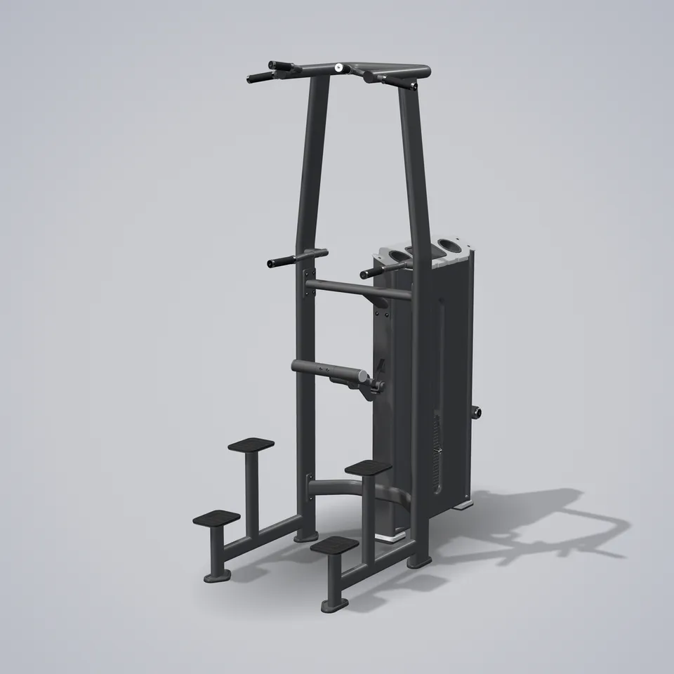 Dip / Chin Assist E7009A — wizualizacja 3D