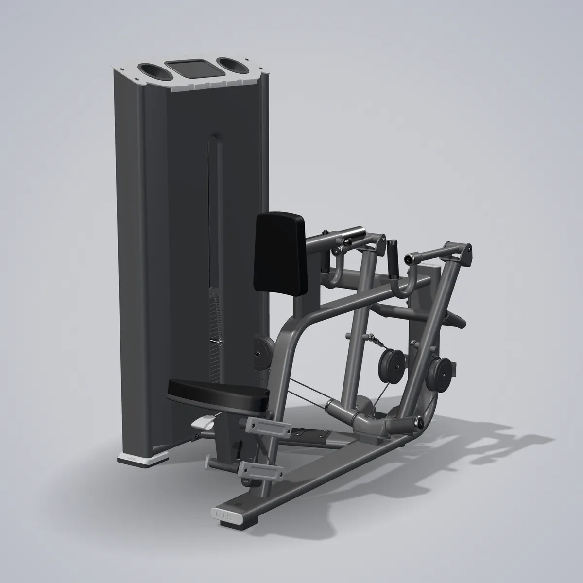 Vertical Row E7034A — wizualizacja 3D