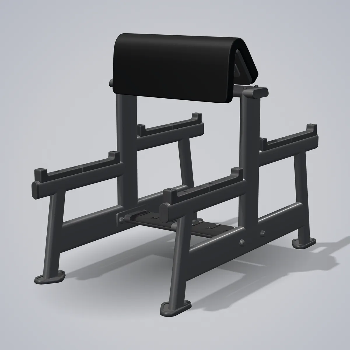 Seated Preacher Curl E7044 — 3D visualization