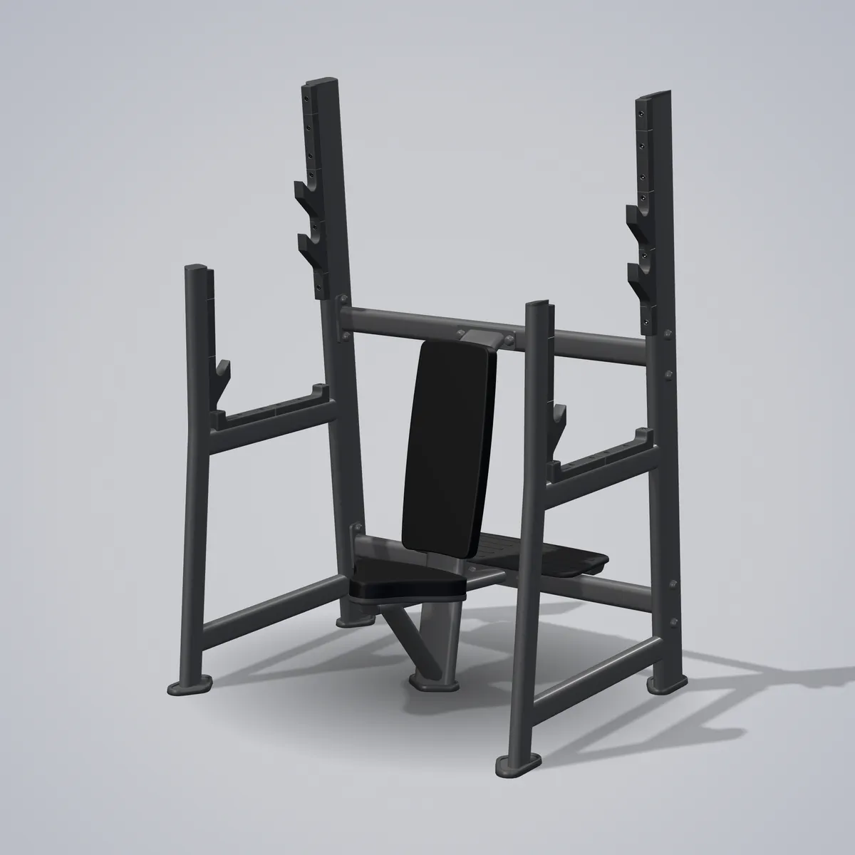 Olympic Seated Bench E7051 — wizualizacja 3D
