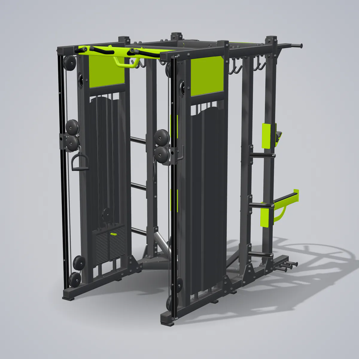 Combo Rack with Cable E6222 — wizualizacja 3D