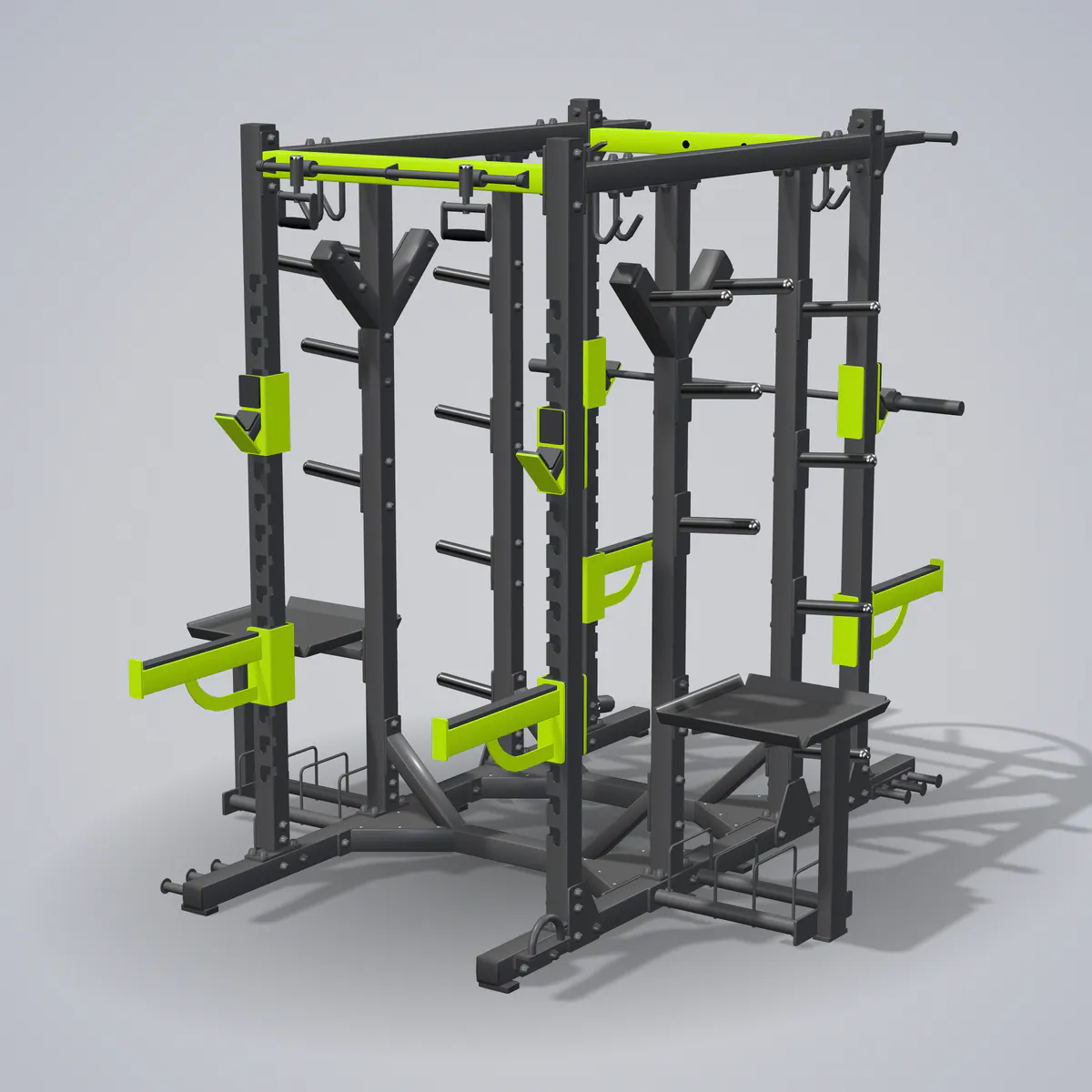 Combo Rack E6224 — wizualizacja 3D