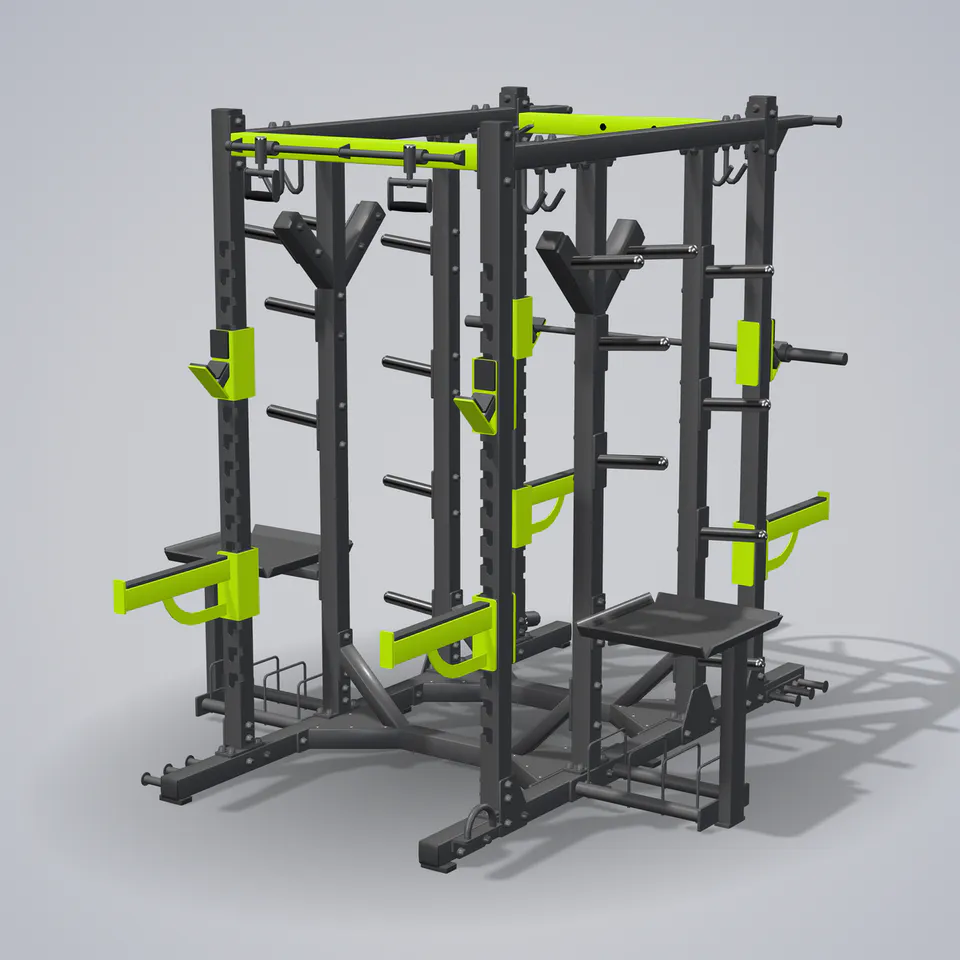 Combo Rack E6224 — wizualizacja 3D