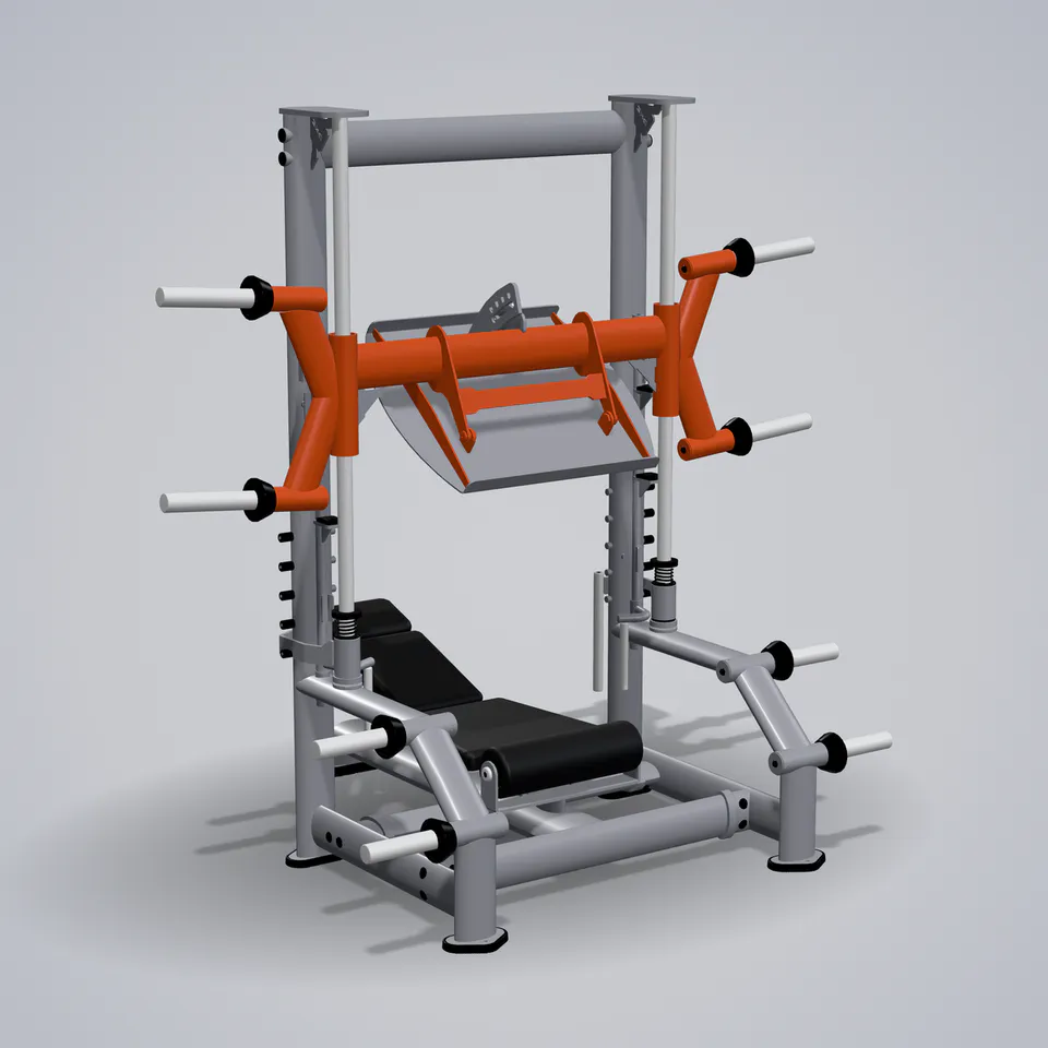 Vertical Leg Press T919 — wizualizacja 3D