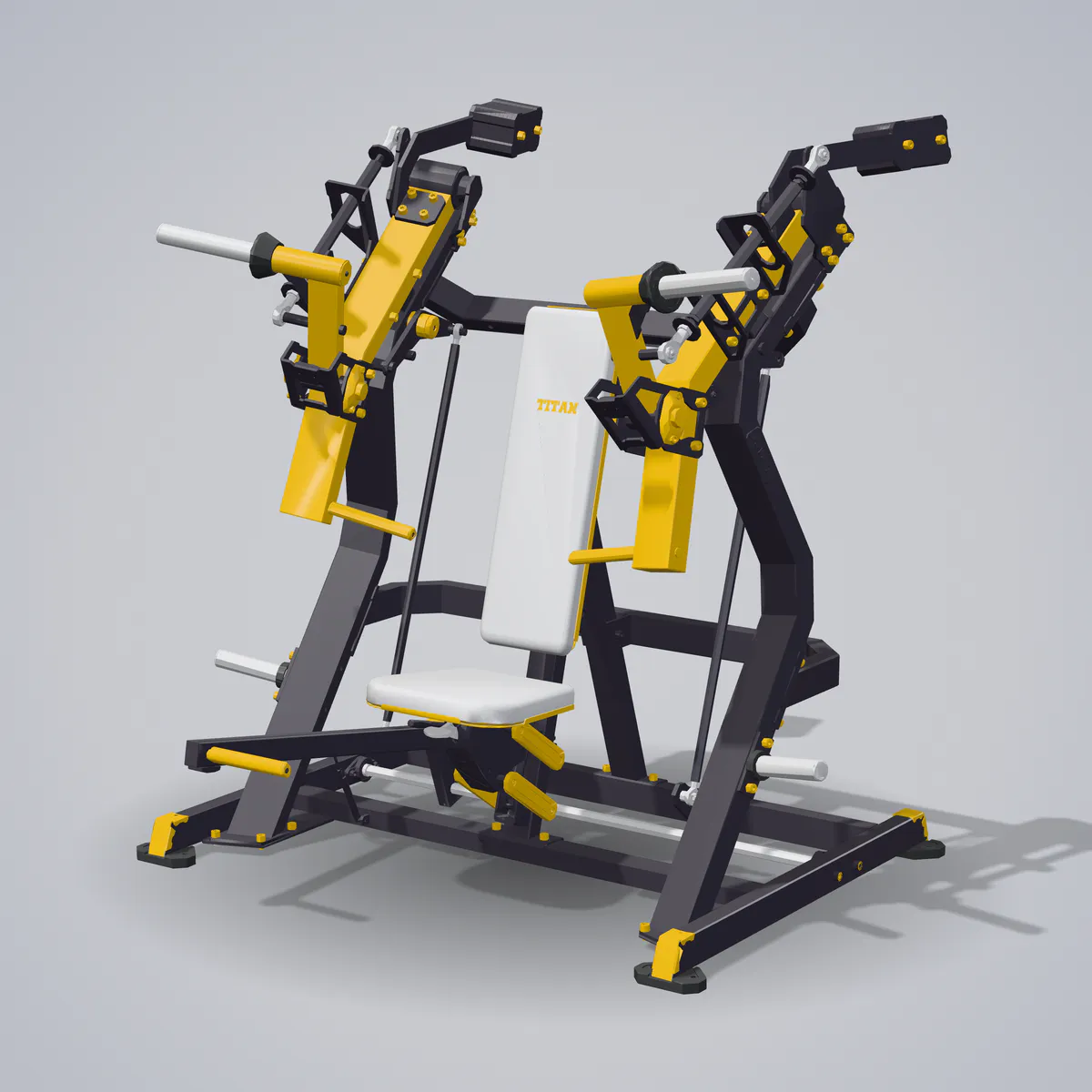 Incline Chest Press Y915ZAG — wizualizacja 3D