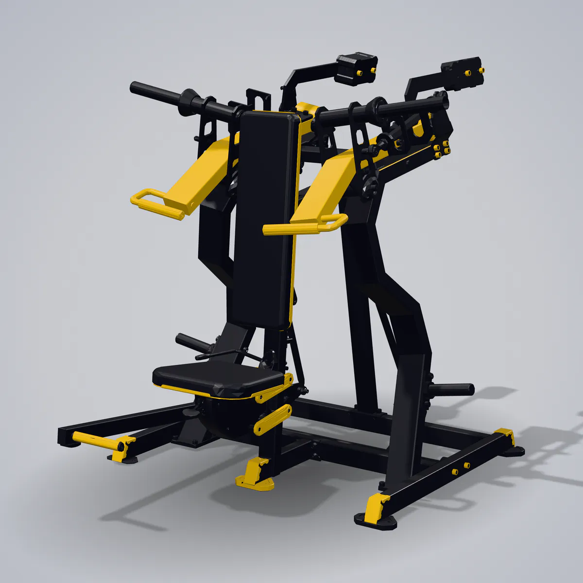 Shoulder Press Y935ZAG — wizualizacja 3D