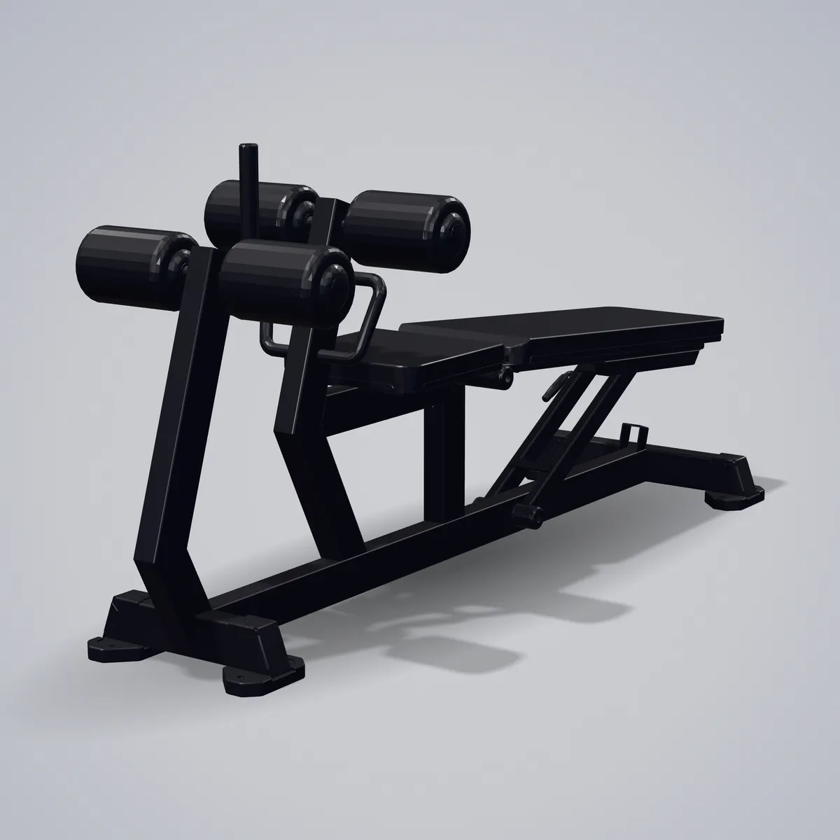 Adjustable Decline Bench Y977ZAG — 3D visualization