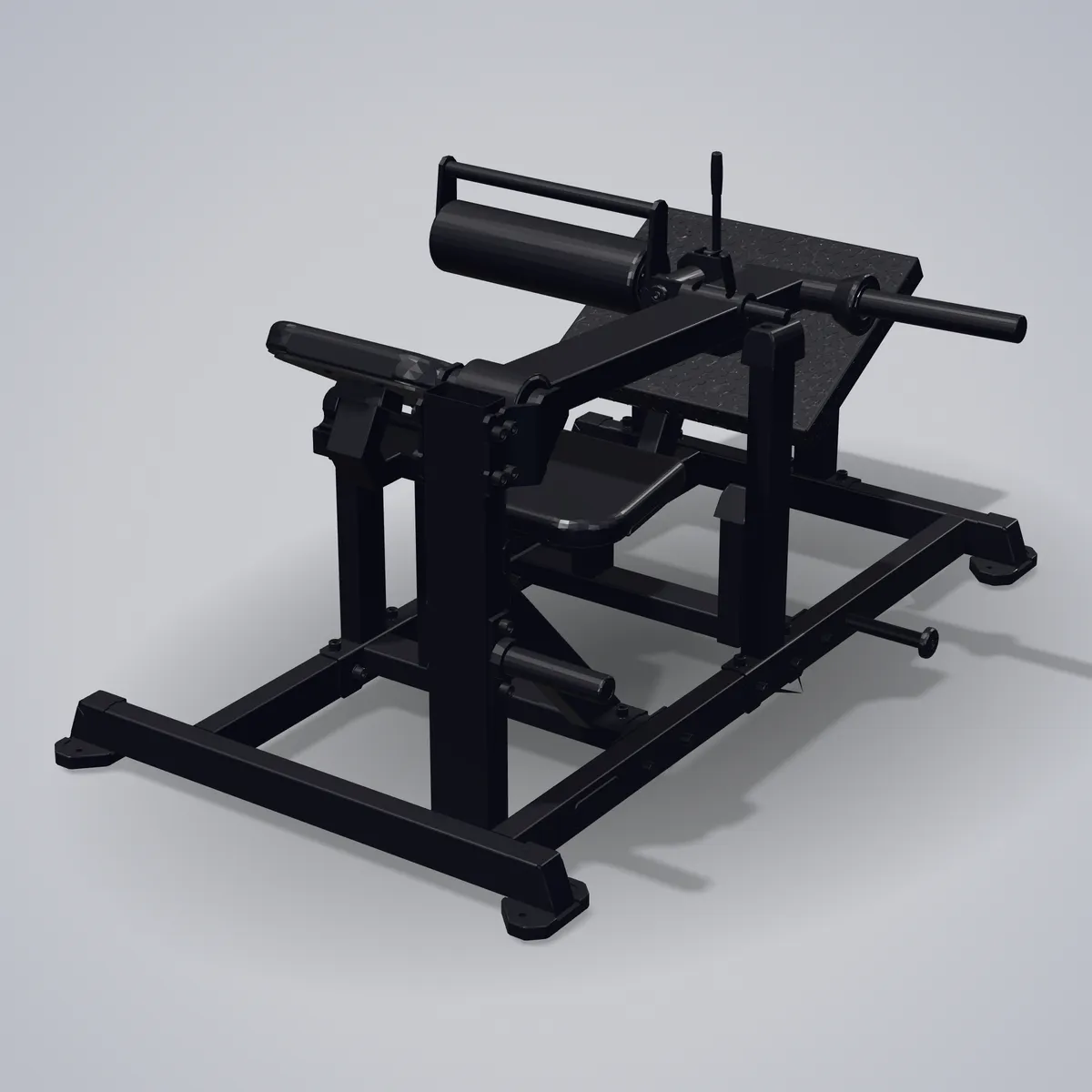 Hip Thrust Y984ZAG — wizualizacja 3D